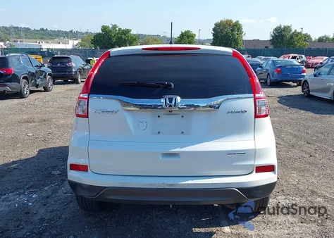 2016 Honda Cr-V Se из США, поврежденный, VIN 5J6RM4H44GL020085